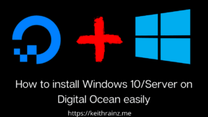 How to install Windows 10_Server on Digital ocean easily