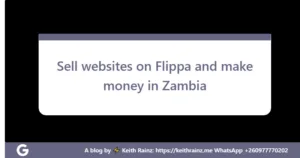 Sell websites on Flippa and make money in Zambia