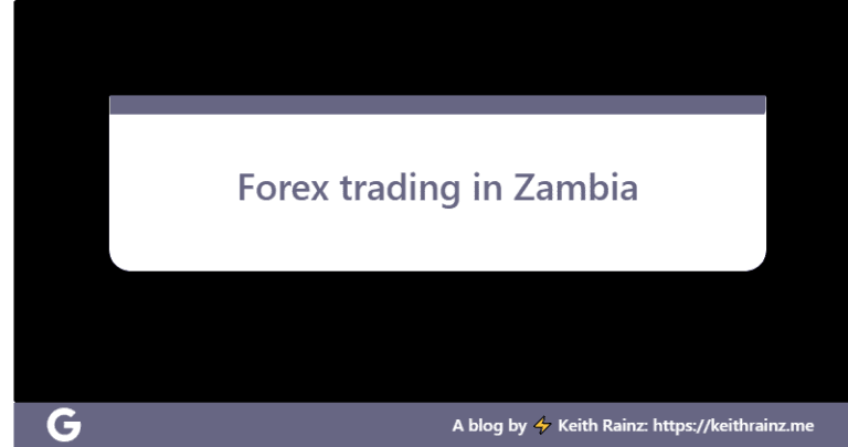 Forex trading in Zambia