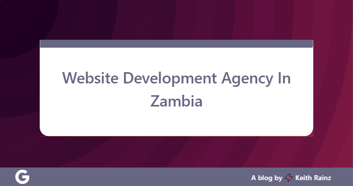 Website Development Agency In Zambia