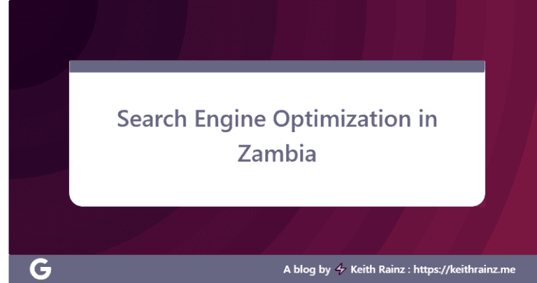 Search Engine Optimization in Zambia