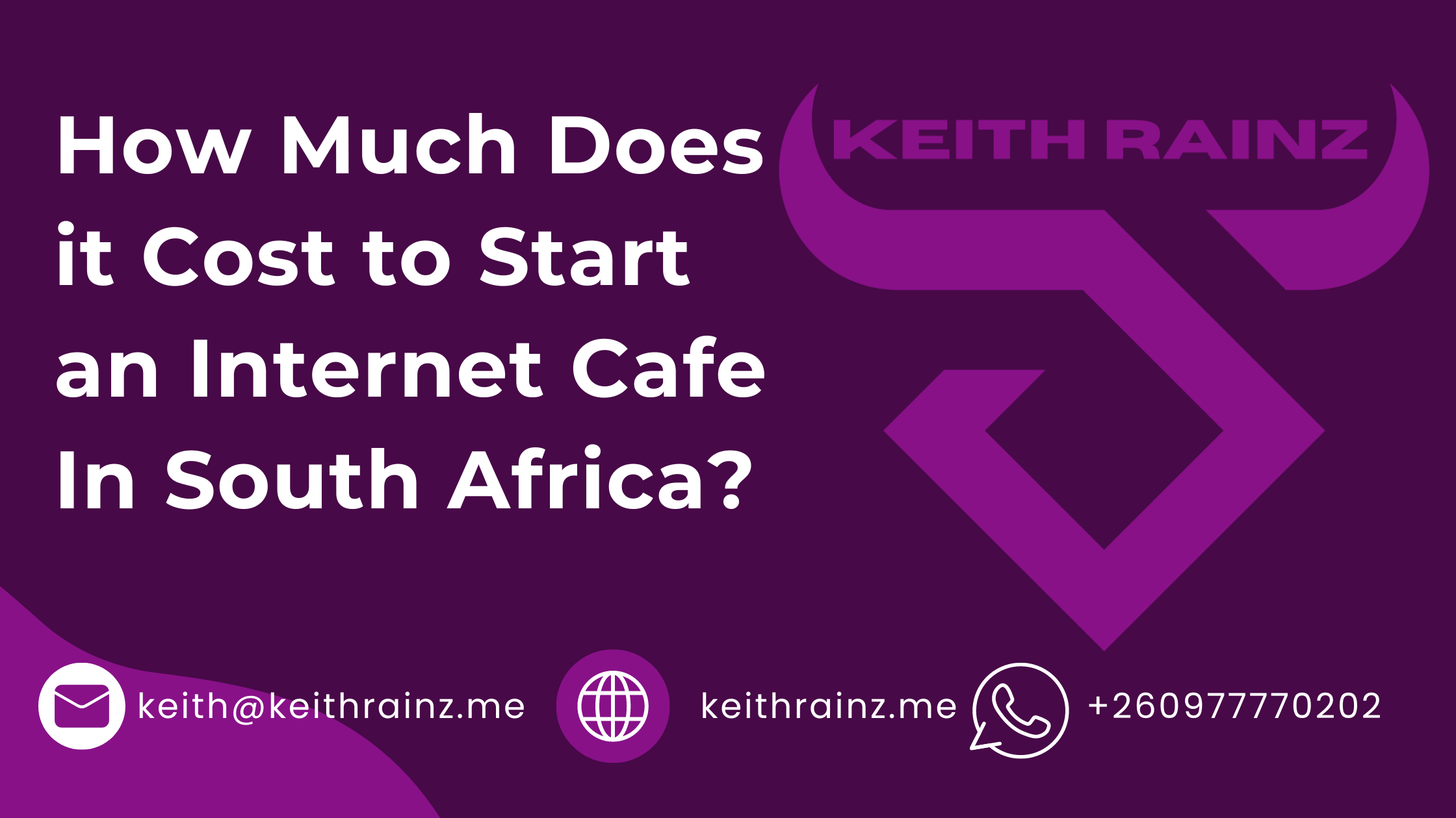 How Much Does it Cost to Start an Internet Cafe In South Africa