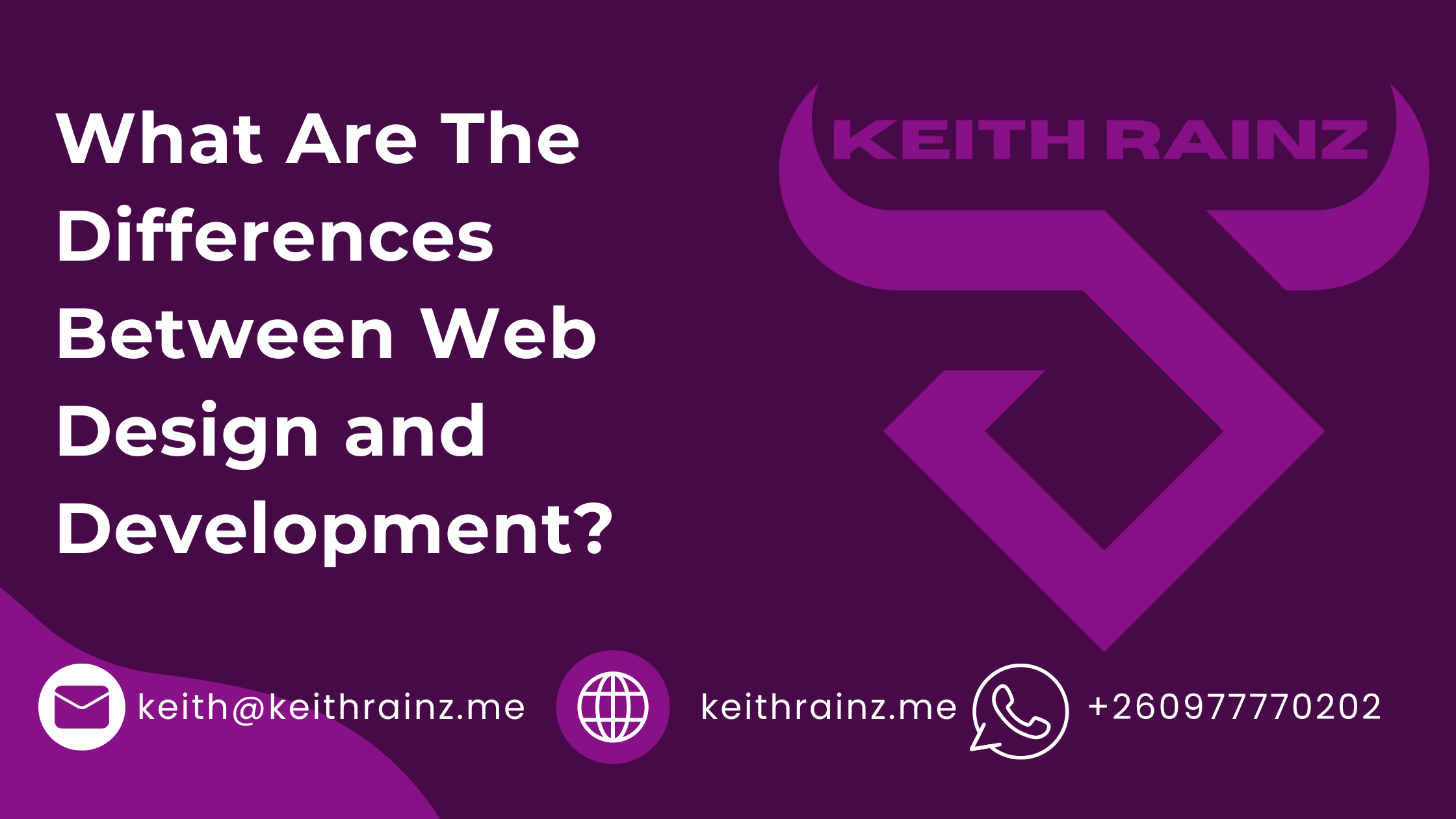 What Are The Differences Between Web Design and Development