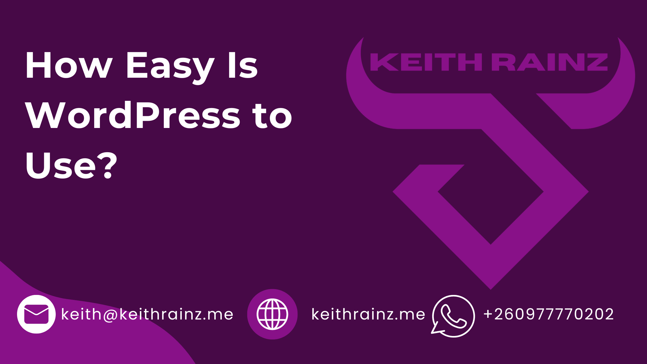 How Easy Is WordPress to Use