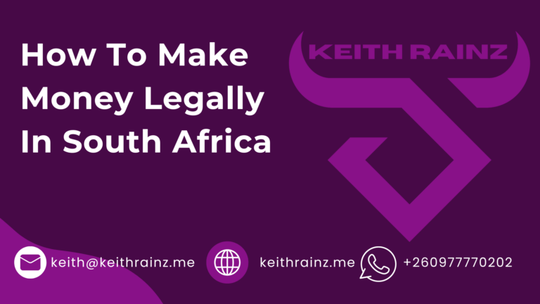 How To Make Money Legally In South Africa