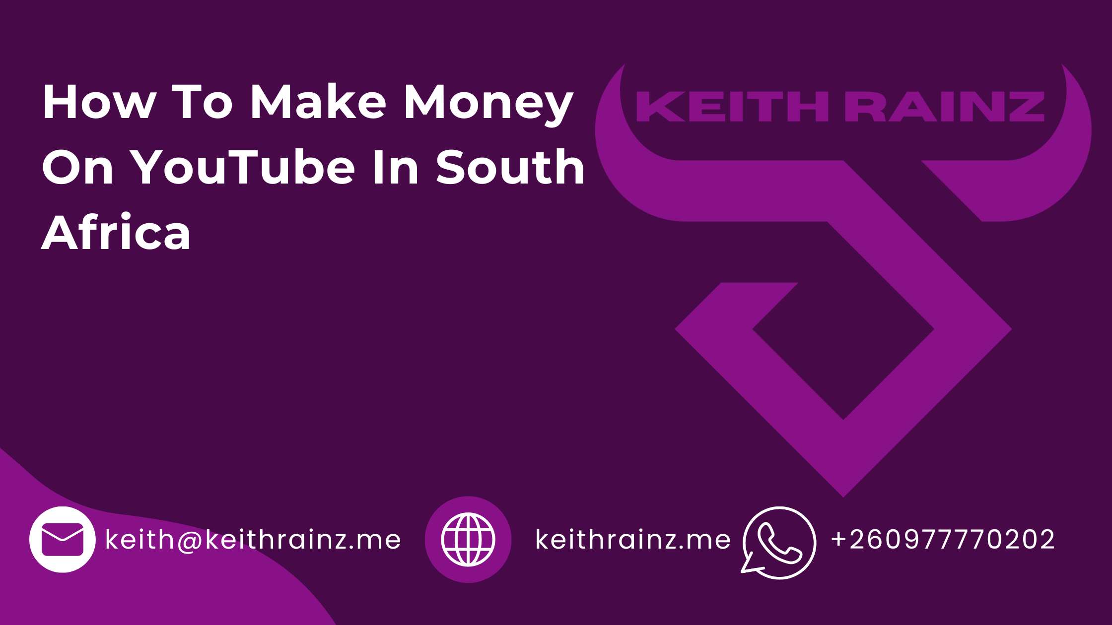 How To Make Money On YouTube In South Africa