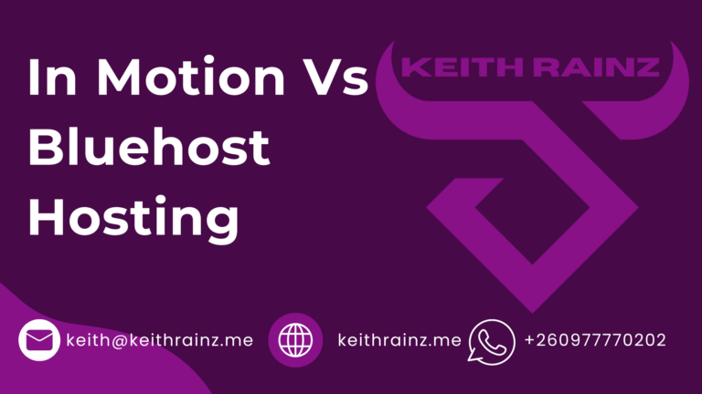 In Motion Vs Bluehost Hosting