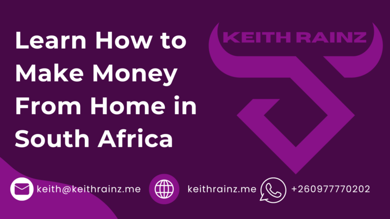 Learn How to Make Money From Home in South Africa