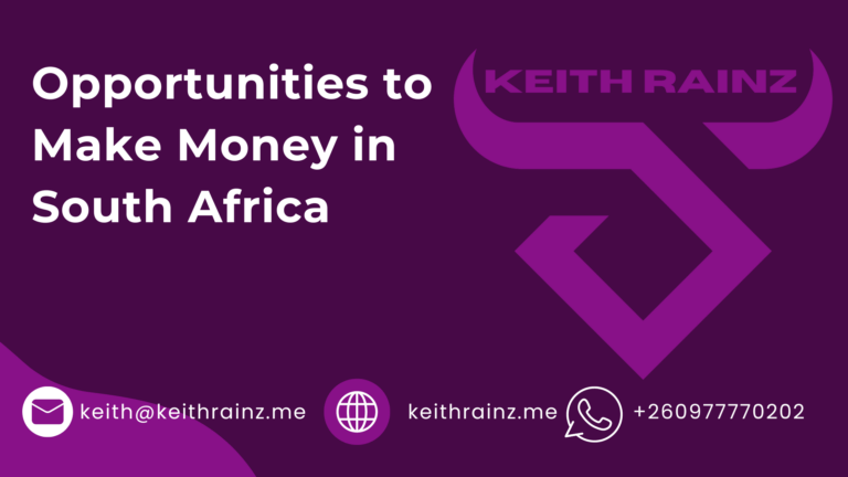 Opportunities to Make Money in South Africa