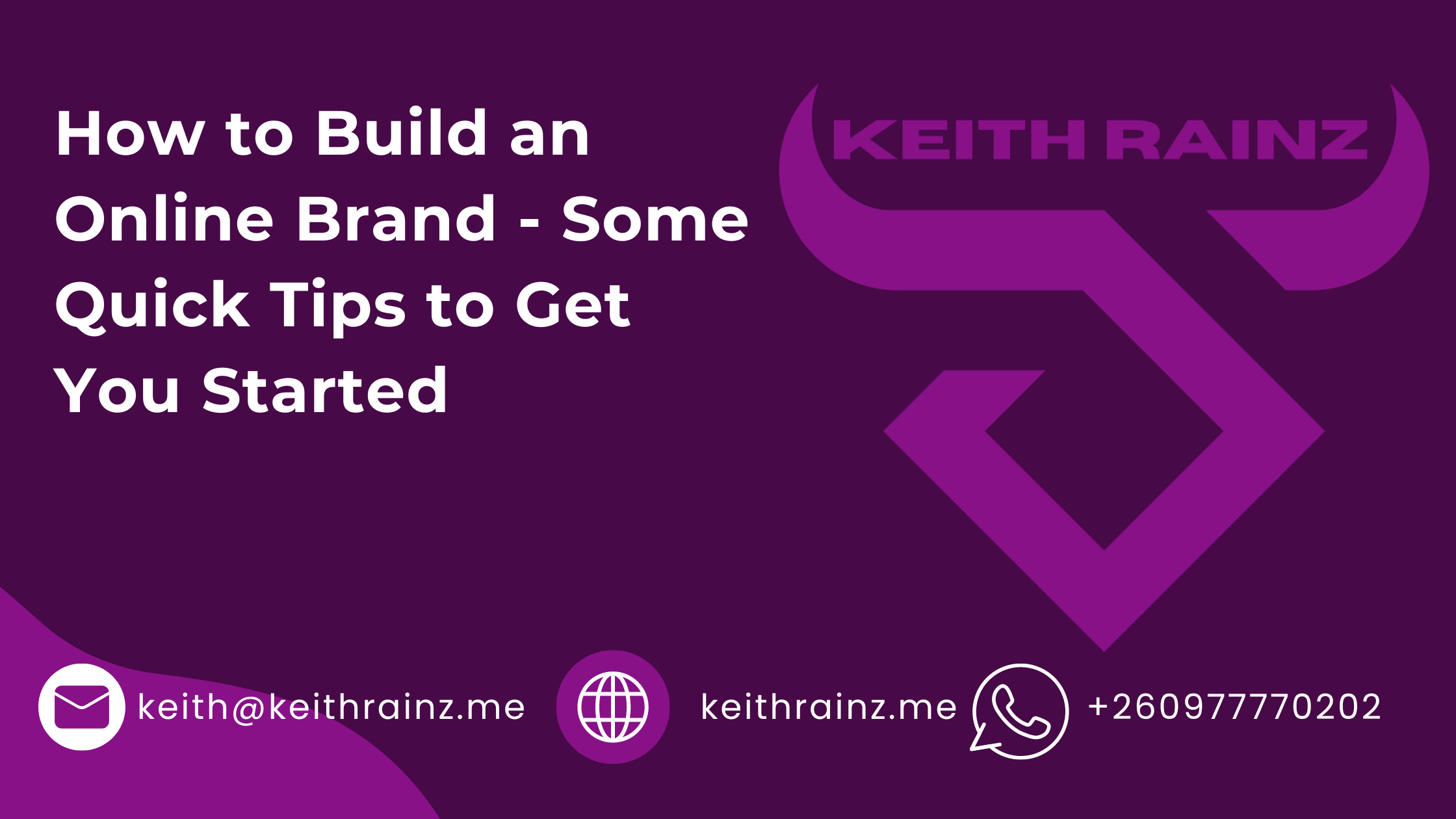 How to Build an Online Brand - Some Quick Tips to Get You Started