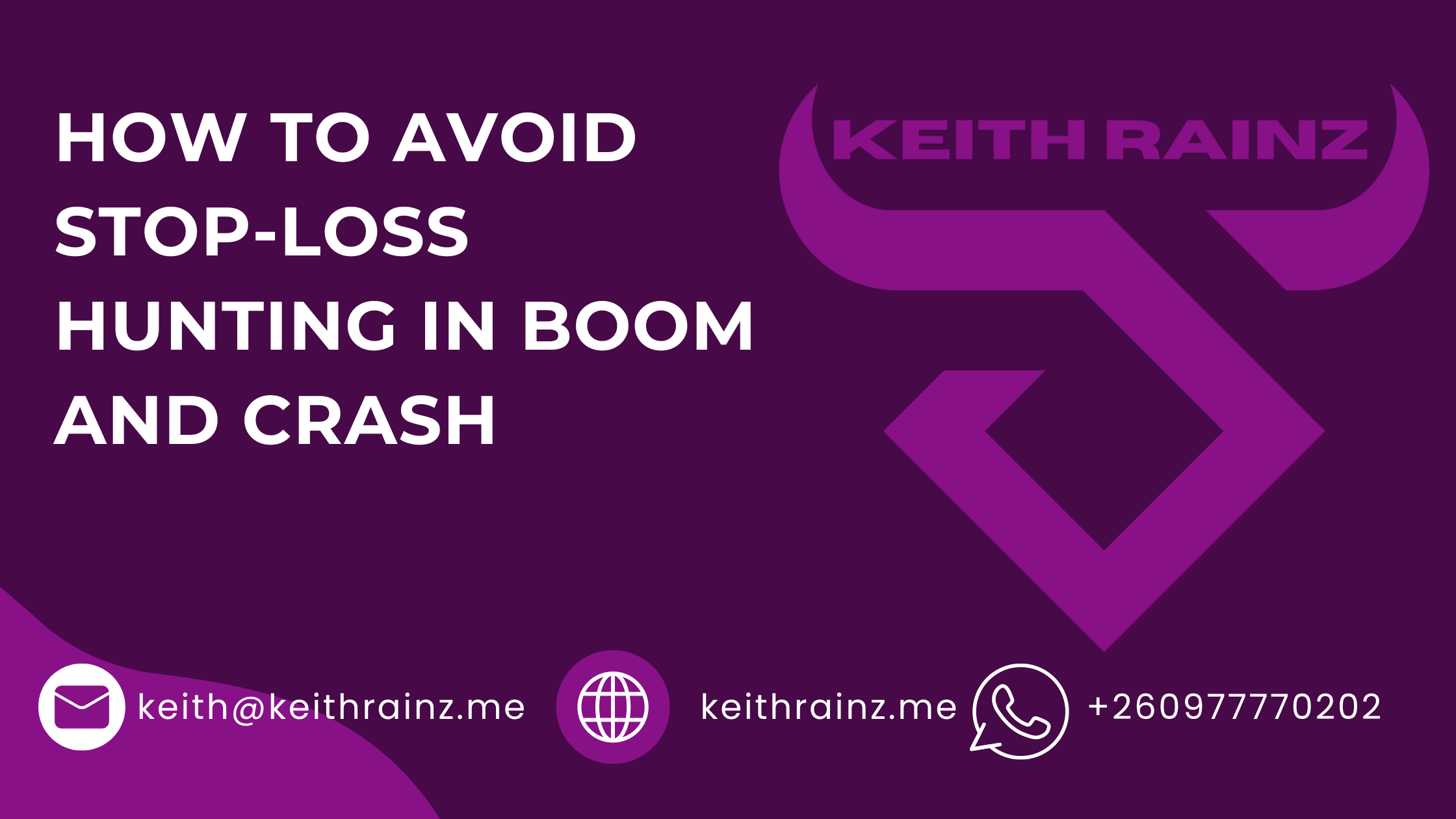 HOW TO AVOID STOP-LOSS HUNTING IN BOOM AND CRASH