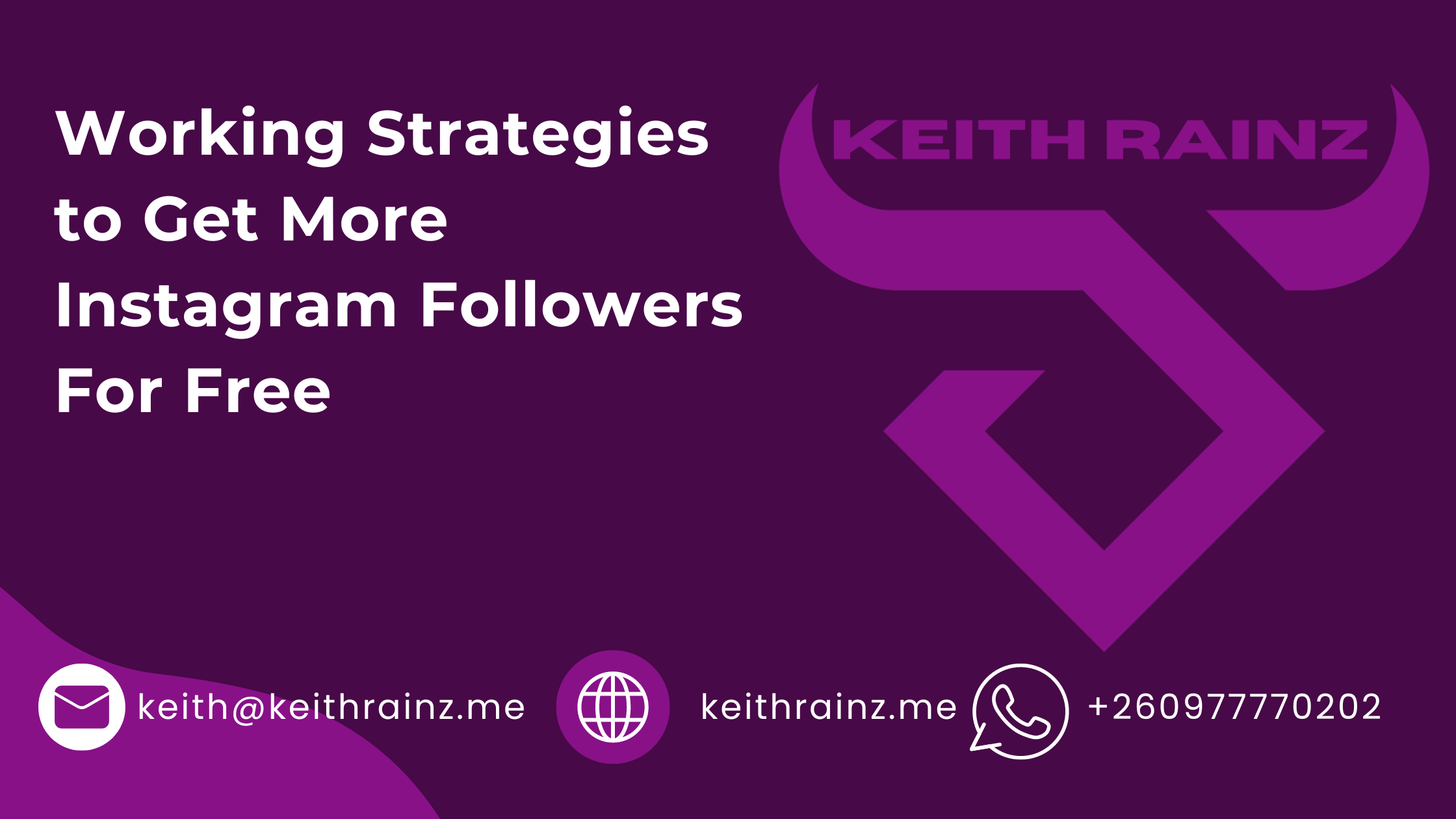 Working Strategies to Get More Instagram Followers For Free