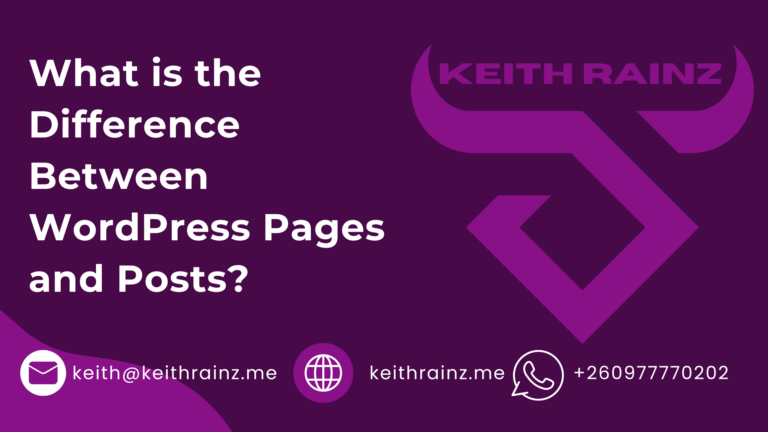 What is the Difference Between WordPress Pages and Posts