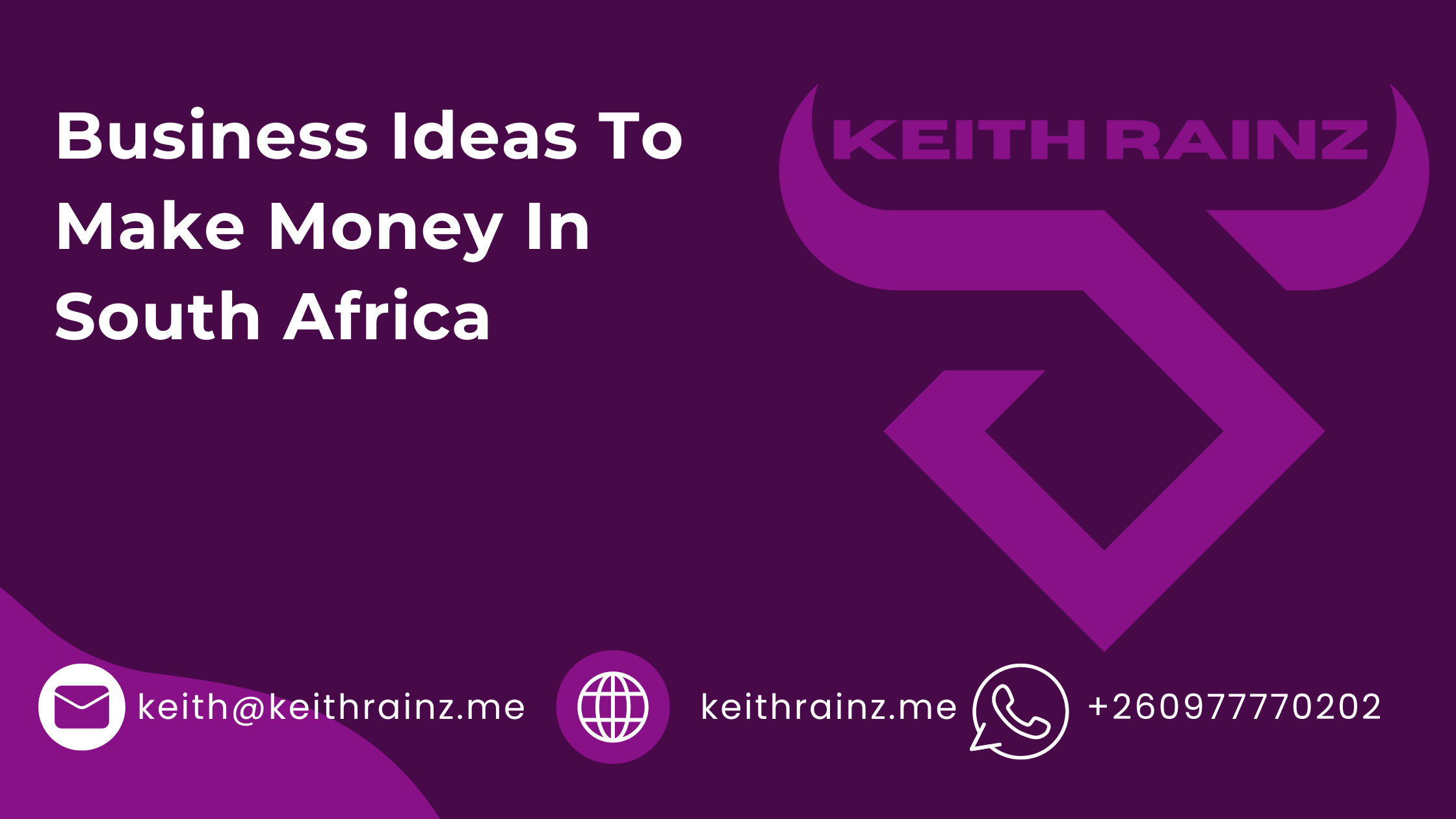 Business Ideas To Make Money In South Africa