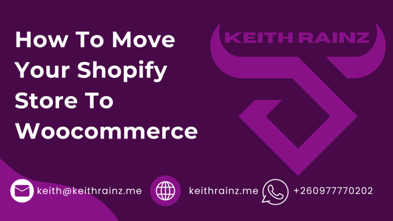 How To Move Your Shopify Store To Woocommerce