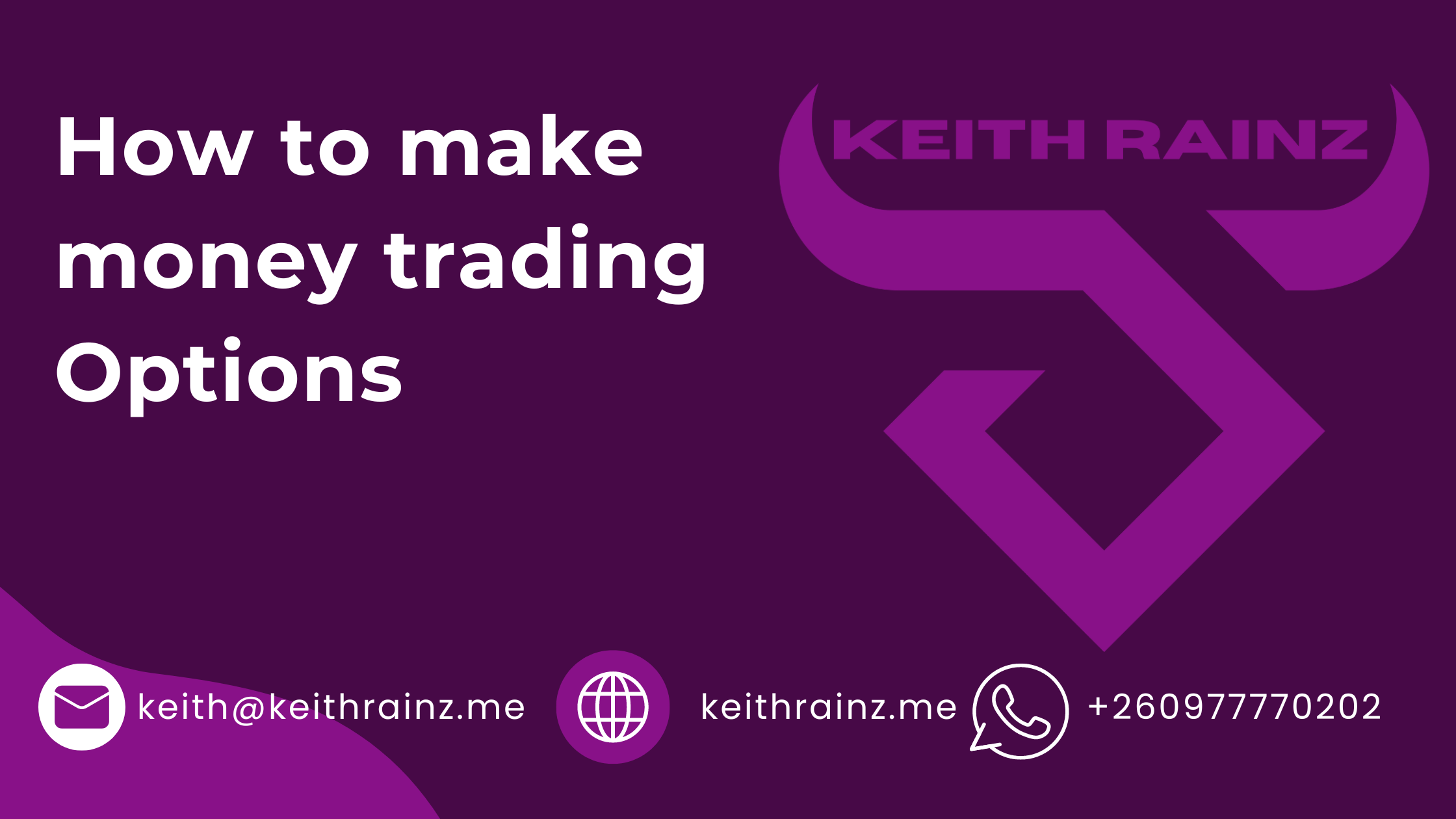 How to make money trading Options