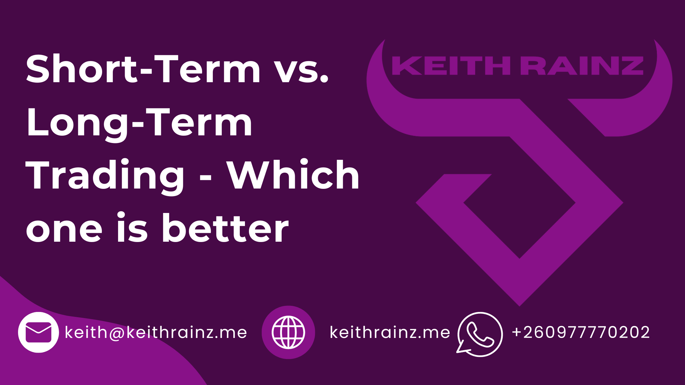 Short-Term vs. Long-Term Trading - Which one is better