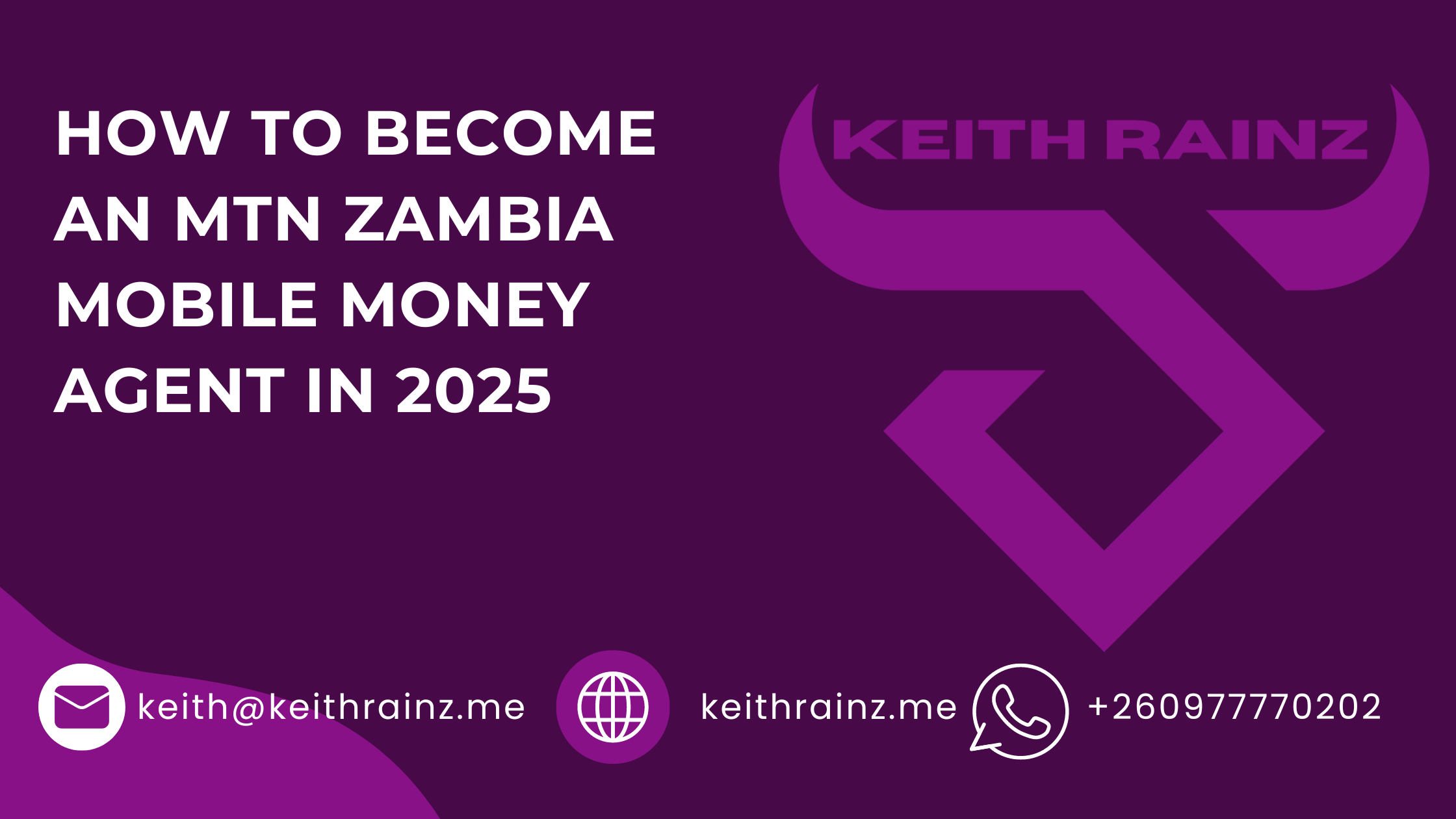 HOW TO BECOME AN MTN ZAMBIA MOBILE MONEY AGENT IN 2025