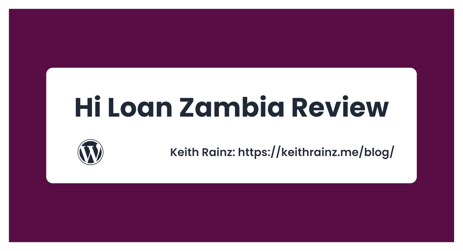 Hi Loan Zambia Review