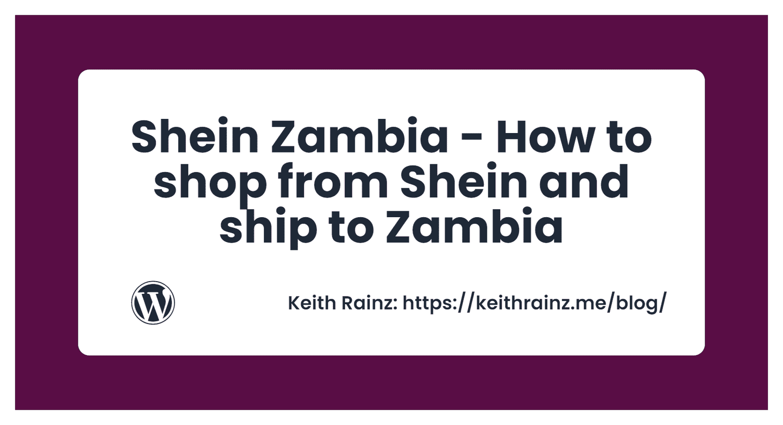 Shein Zambia - How to shop from Shein and ship to Zambia