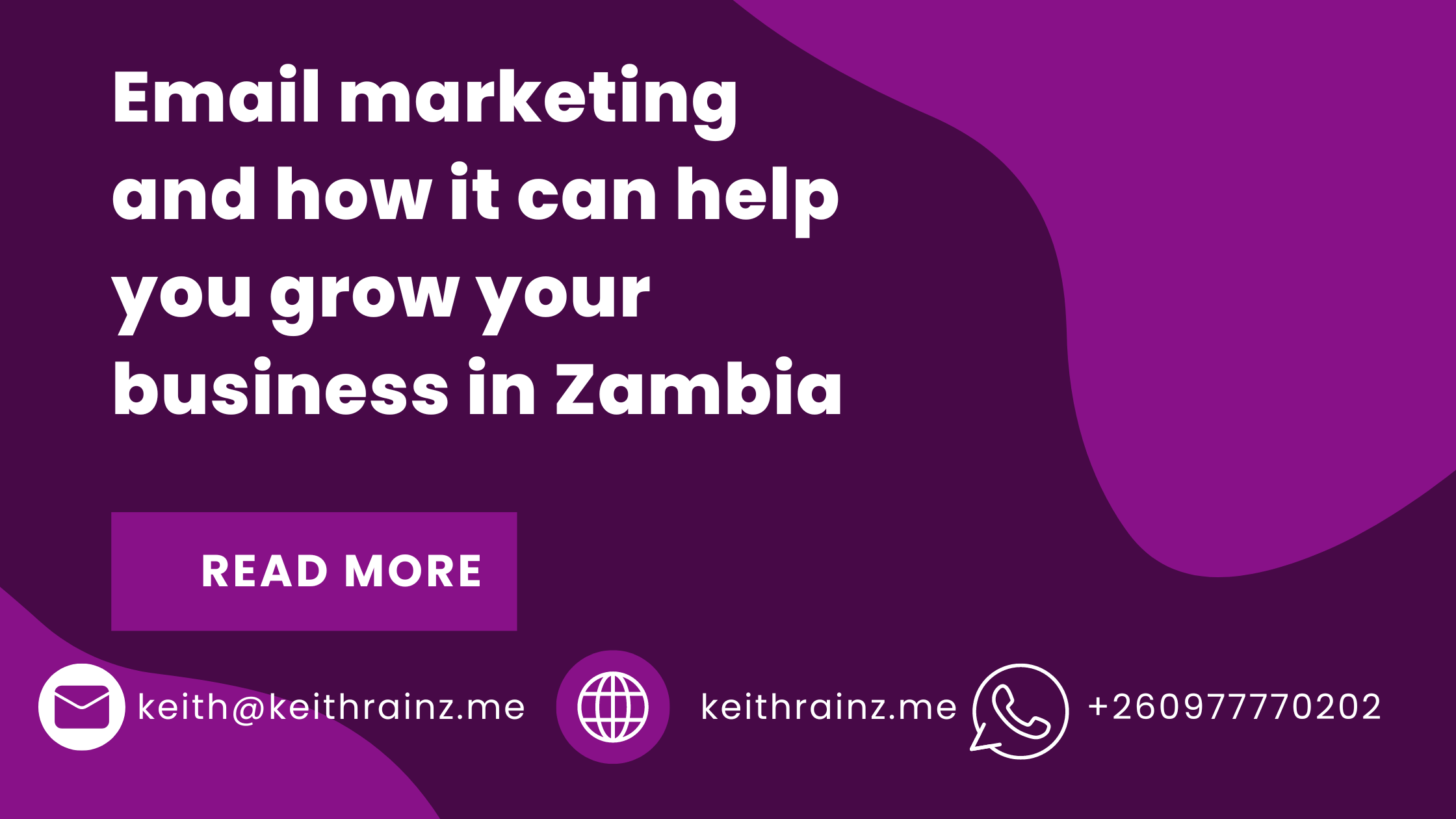 Email marketing and how it can help you grow your business in Zambia