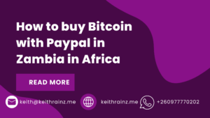 How to buy Bitcoin with Paypal in Zambia in Africa