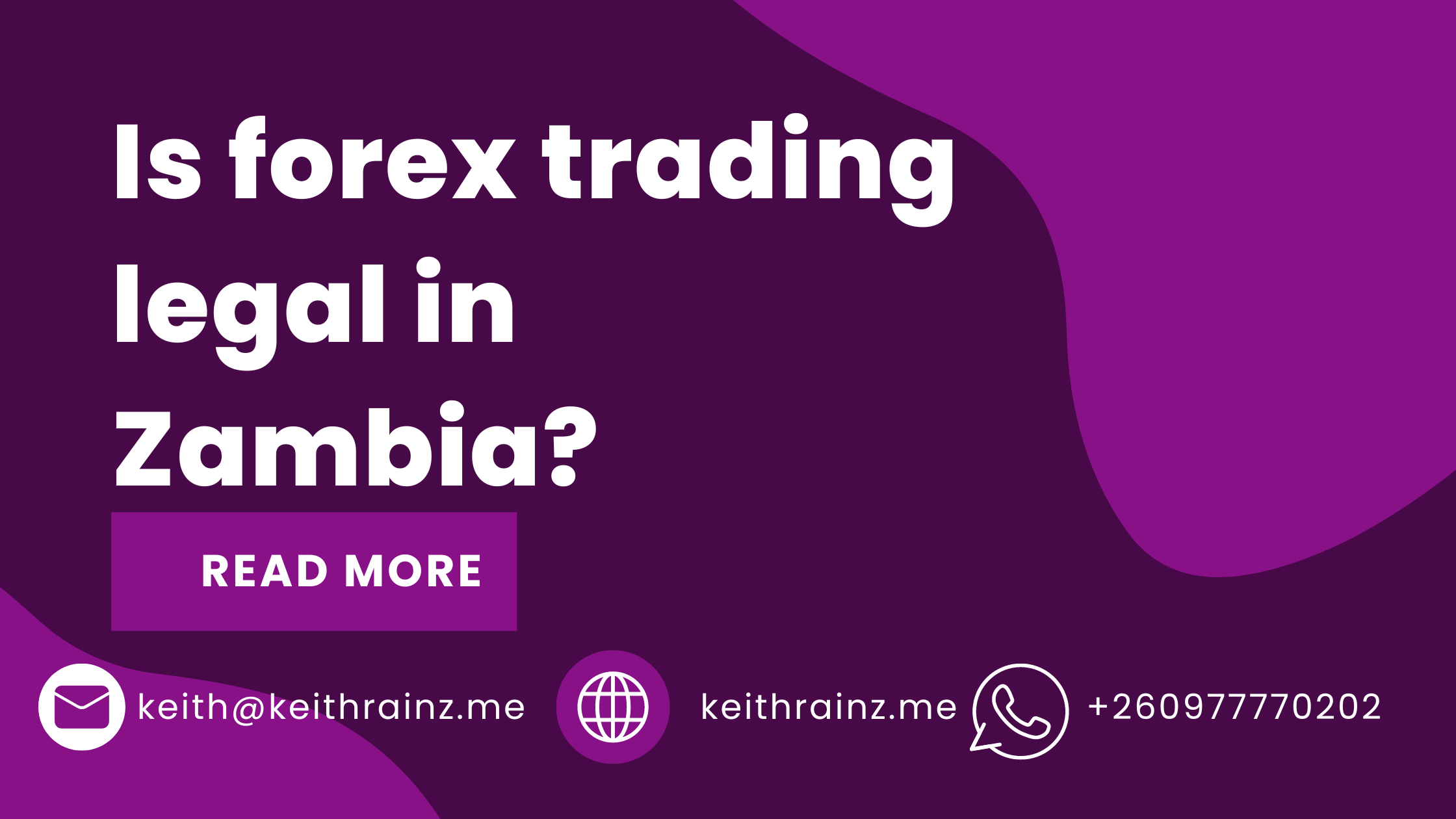 Is forex trading legal in Zambia