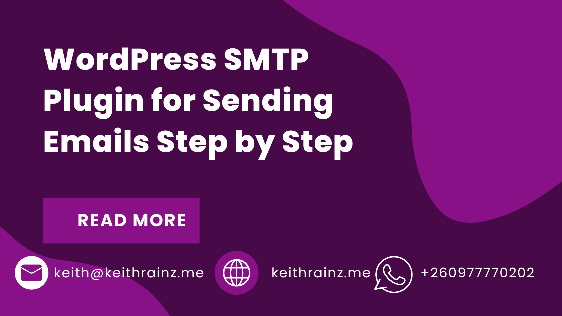 WordPress SMTP Plugin for Sending Emails Step by Step