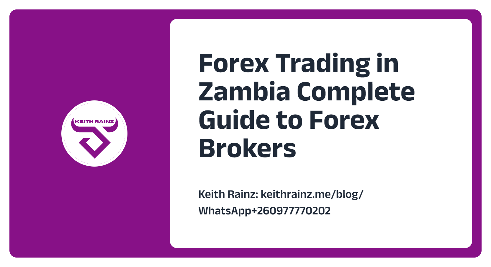 Forex Trading in Zambia Complete Guide to Forex Brokers