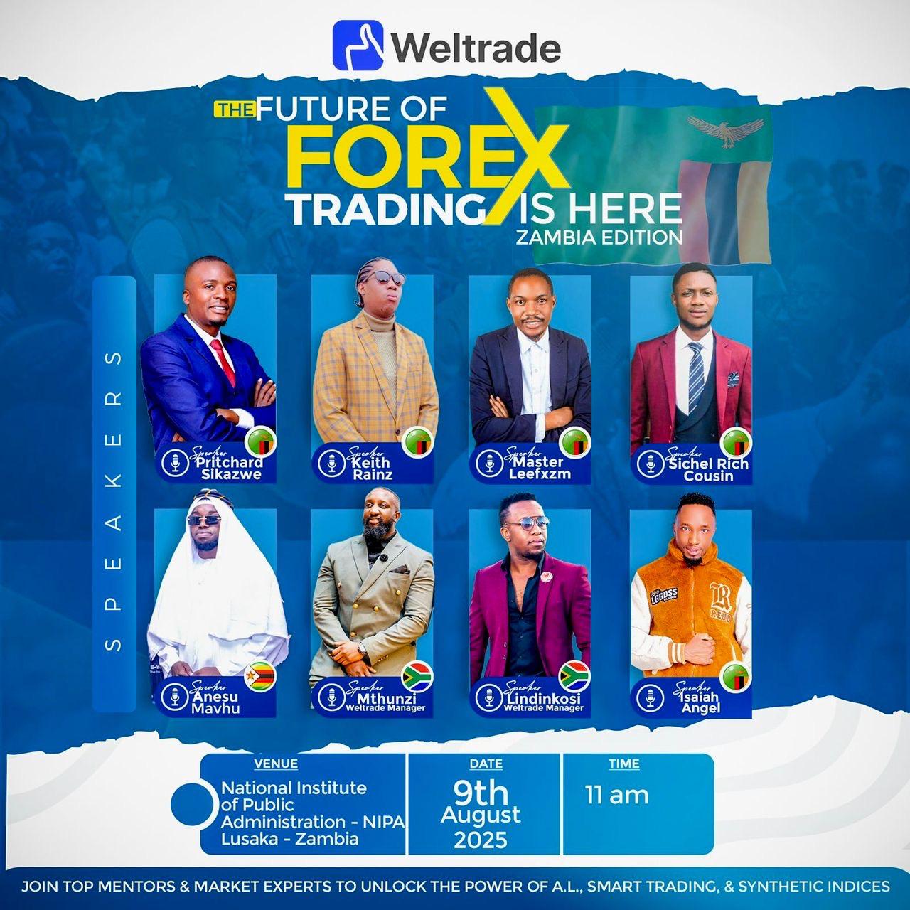 Weltrade Event in Lusaka Zambia