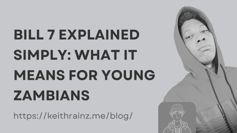 constitution amendment bill no. 7 explained simply what it means for young zambians